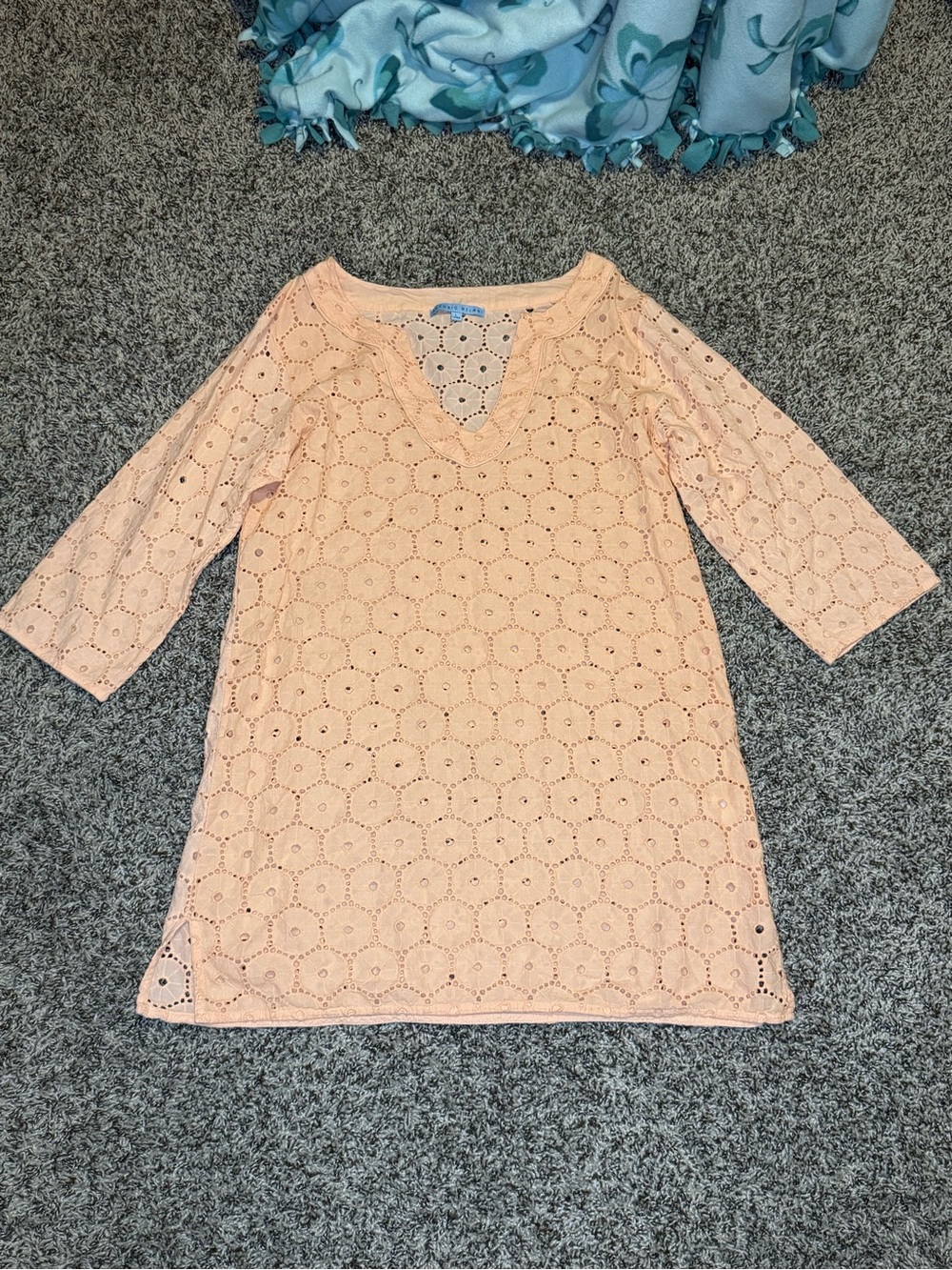 Coral Bathing Suit Cover Up